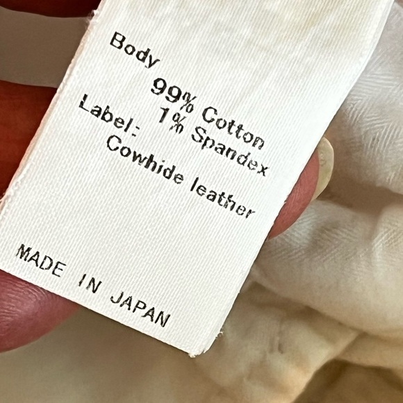 Moussy Velma White Jeans Skinny Distressed Mid rise 5 pocket Made in Japan 6/28 - Picture 13 of 13